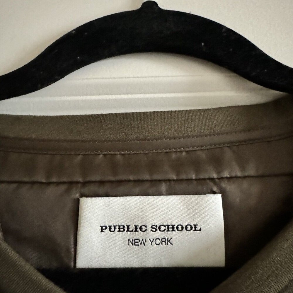 Public School New York Womens Green Short Sleeve Tunic Dress EUC Size Small? EUC - Picture 3 of 4
